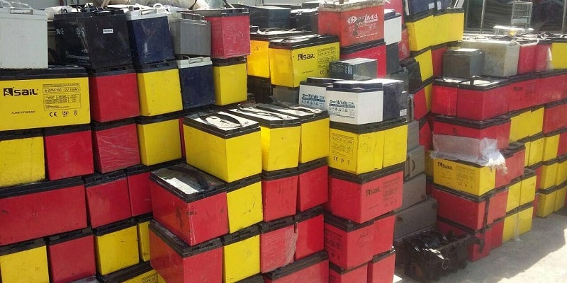 حمل و نقل باتری های فرسوده و نگهداری