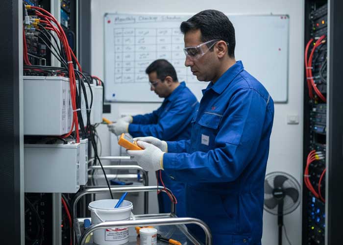 تکنیک های نگهداری باتری یو پی اس