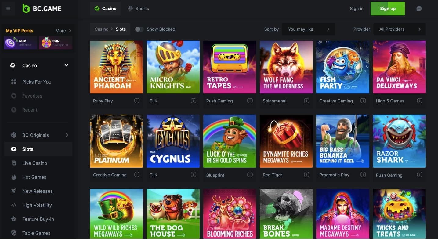 BC.Game Casino Review in Spain
