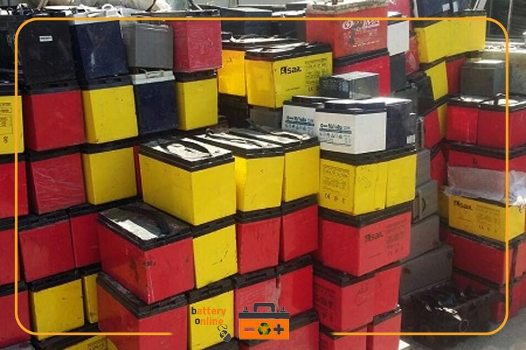 قیمت باطری ضایعاتی و فرسوده ups
