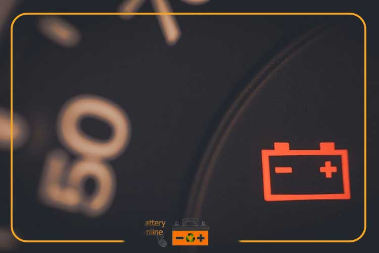 روشن شدن چراغ باطری به چه معناست؟