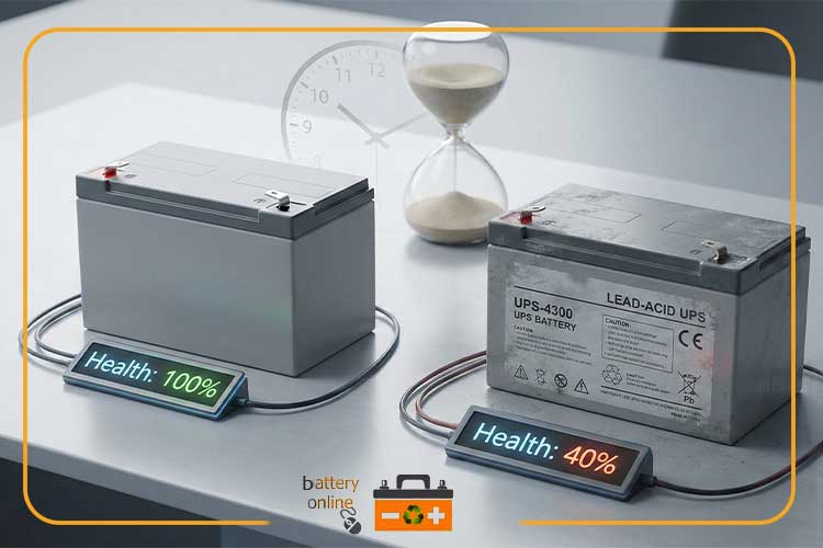 طول عمر باتری UPS چقدر است؟